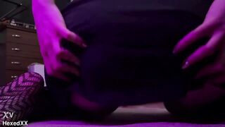 AFTER A HARSH TORTURE DAD MADE ME SCREW MYSELF / SOLO CUM