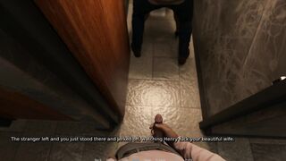 My Hotwife three - Filming in the Bar Lavatory and Meets up with Pervert Illustrious Rockstar