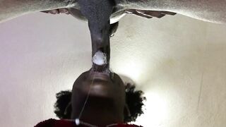 DIAMOND LIPS-Throat Gets To Sloppy Sucking An Slurping Wang