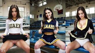 Beautiful college chicks Boob drop compilation 100% AI