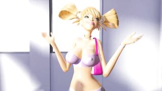 Cute Teen Deepthroats On Large Dong