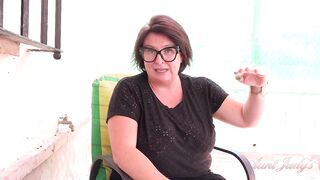 Aunt Judy's -Breasty Boss Lady JoJo Robinson Sucks Your Ramrod During an Outdoor Encounter
