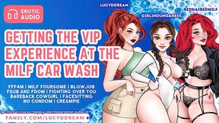 Getting The VIP Experience At the mother I'd like to fuck Car Wash - Erotic Audio for Chaps - FFF4M - Oral - Creampie