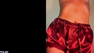 Sexually excited Golden-haired Obscene Talks In advance of That babe Makes Herself Cum All Over Her Worn Pants - The Panty Bank
