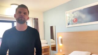 ONE KNOCK AWAY FROM GETTING SCREWED - I'm so excited and despairing to get banged with a honey from other room, and this guy truly bang me like mad