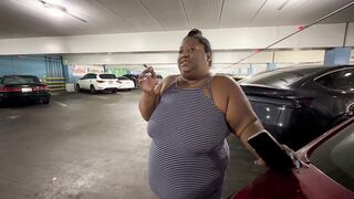 Public Sighting of Your Favourite Los Angeles SSBBW Penis Drainer