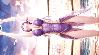 The Joyful Days eighteen+ of Nice-looking Manga Beauties: Sakura Tennis CG Manga AI-Generated