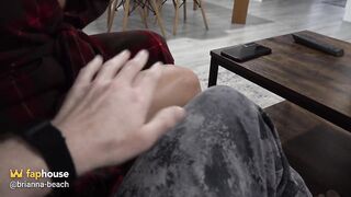 Step-stepmom Comes Home Soaking Soaked - Brianna Beach Creampie