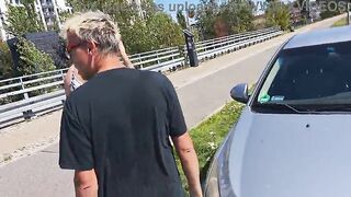 My car broke down. A stranger fixed it in swap for a oral-job and sex.