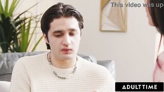 Nasty Stepmom Bangs Engaged Stepson