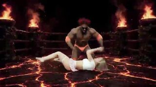 Blond Takes Giant BBC in All Holes – Anal, Fisting, Squirt, Footjob & Riding (AI Generated)