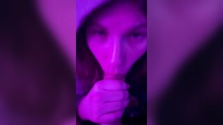 Eye Contact During Oral For Her Misfit Boyfriend (cum in throat)