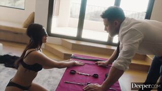 Deeper. Tractable Isa Bella Cums During the time that Being Dominated In Coarse S&M Dream, This babe’s Blindfolded And Spanked