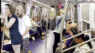 Passenger has her pants removed on the subway and is ejaculated upon.