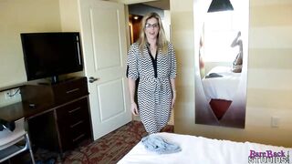 Hawt blond, Anabelle Pync loves to suck knob and play with her titties during the time that getting screwed