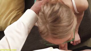 constricted daughter booty destroyed by stepdad