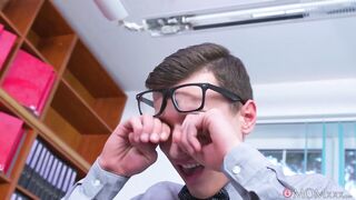 Boobylicious office enchantress got some shlong installed in her cunt