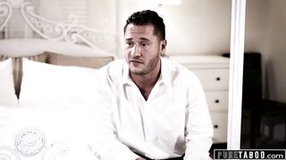 PURE TABOO Homeless Teen Virgin gets Unwanted Creampie