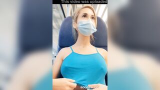 Public flashing titties enjoyment