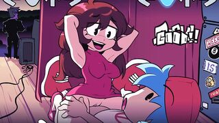 Comendo a namorada antes do show