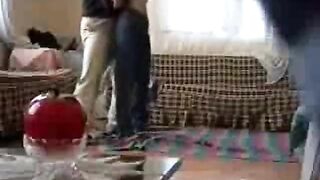 Uncle bangs with his niece when her parents leave the abode. Turkey