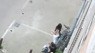 Street Bang In Amsterdam