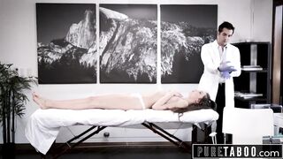 PURE TABOO Elena Koshka Breaks Hymen with Obscene Doctor
