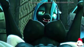 Shining Armor Bangs Queen Chrysalis Anew!