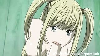 Death Note Manga - Misa does it with Light