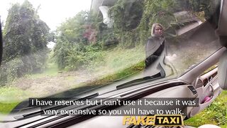 FakeTaxi Posh golden-haired falls for my out of gas trick