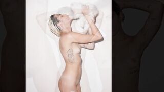 Miley Cyrus Bare For Candy Magazine