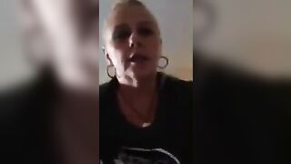 POV: Older big beautiful woman with biggest melons riding