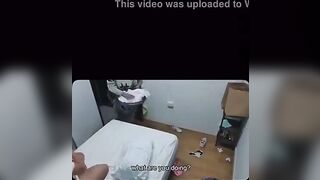 Caught masturbating