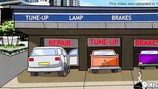 Large ass mamma screwed in an alley by a group of street boyz