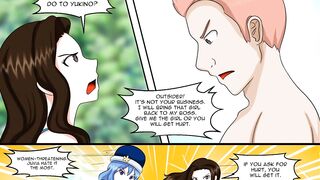 Fairy Wench - Biggest Ramrod Extrem Cum Stomach Inflation - Fairy Tail Parody Anime Full Comic