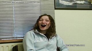 Amateur British teens behind the scenes try-out