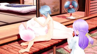 Mommys Large Titties and Male [3D Comics, 4K, 60FPS, Uncensored]