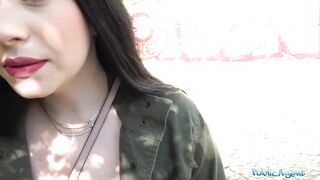 Public Agent Money tempts breasty American Amilia Onyx to bang