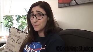 Nerdy Little Step Sister Blackmailed Into Sex For Journey To Spacecamp Preview - Addy Shepherd