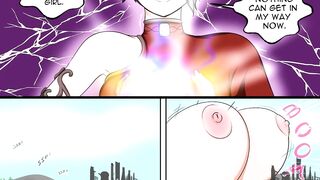 Dust expansion - Chapter two - Body growth breasts and abdomen inflation anime comic