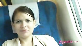 ZUZINKA'S BLOG - Nude cunt in a crowded teach