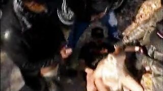 Roadside Team Fuck WIth Biker Gang