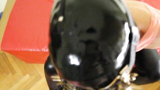 hard unfathomable minet latex mask pink mother i'd like to fuck black german s&m shiny pov