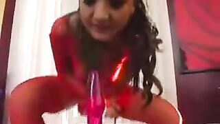 Mia Rose anal scene toy play astonishing!