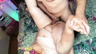 Screwing my Older big beautiful woman Granny until I cum on her - PART two TnD