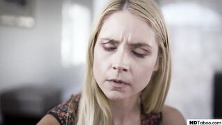 Pathetic step daddy screws his wife and step daughter in succes