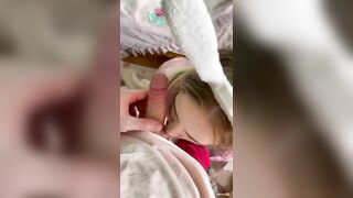 stepsister gave herself to stepbrother for candy during the time that stepmom was not at home