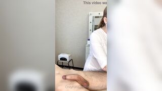 The stud cums powerfully right on the depilation procedure. How do u think I removed his goo?