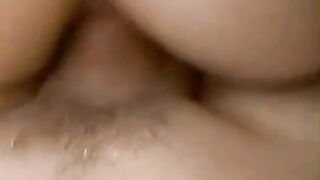 russian amateur wife anal climax and creampie