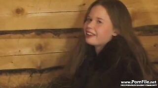 Russian fuckfest in sauna